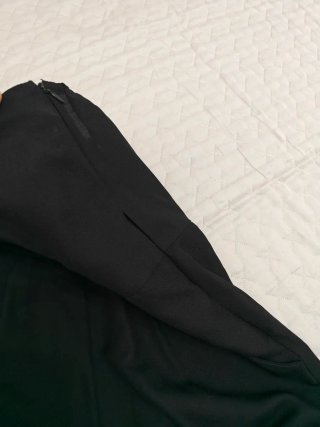 Mono fiesta negro sin tirantes