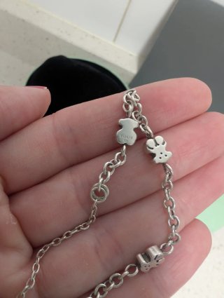 Pulsera TOUS Oso Plata