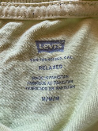 T-shirt Levi's Uomo Taglia M Verde
