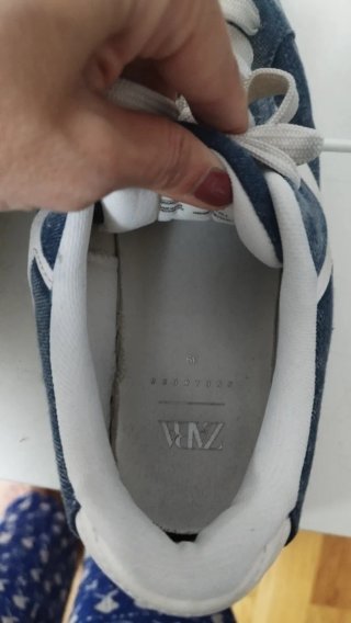Zapatillas Zara Denim Talla 39