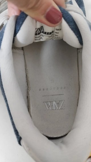 Zapatillas Zara Denim Talla 39