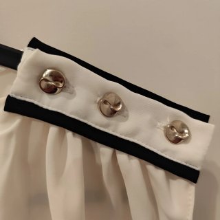 Blusa Zara Blanca con Botones