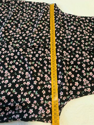 Blusa sin mangas floral talla XL