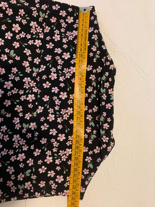 Blusa sin mangas floral talla XL