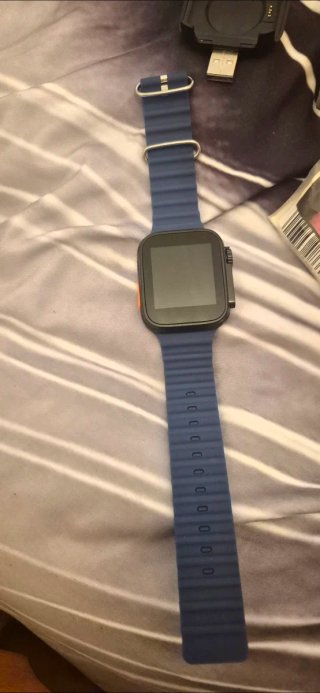 Smartwatch Azul y Naranja