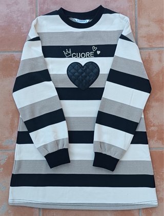 Vestido Mayoral rayas
