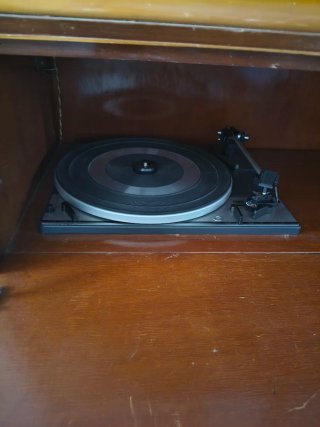 Mueble Radio Tocadiscos Vintage Años 60