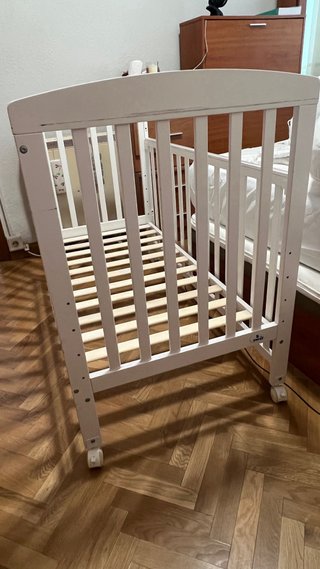 Cuna Bebe Colecho Varias Posiciones Colchon