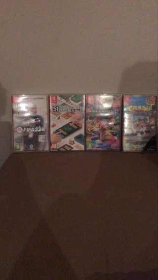 Juegos Nintendo Switch: FIFA 23, Mario Kart 8, Cra