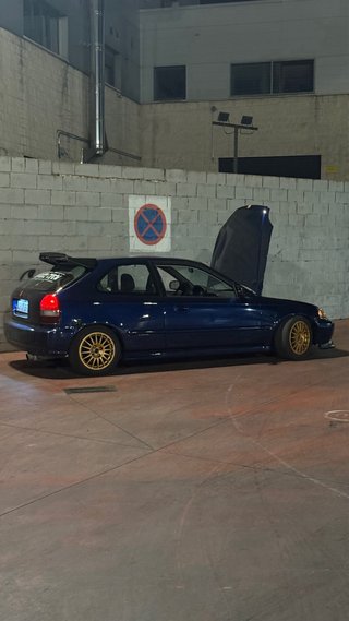Honda Civic 2000 pegatina B