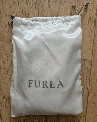 Cartera Furla Piel Blanca Flor