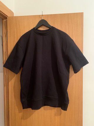 Sudadera Negra Manga Corta