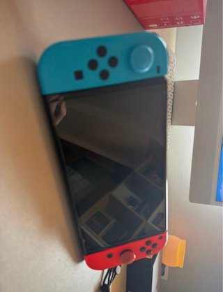 Nintendo Switch OLED Joy-Con Blu/Ros