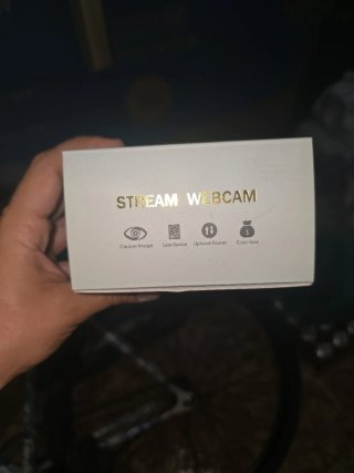 Webcam Logitech Negra y Plateada