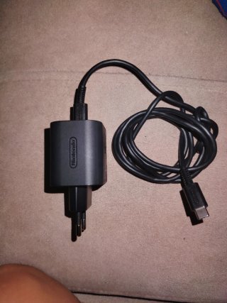 Cargador Nintendo USB-C Negro