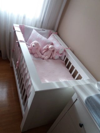 Cuna blanca 120x60. No negociable