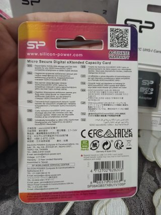 2 Micro SD SP Elite 64GB UHS-I Card
