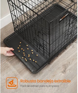 Jaula para perro XL Feandrea