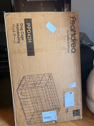 Jaula para perro XL Feandrea