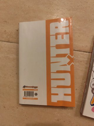 Lote de 2 libros manga / Naruto/Hunter x Hunter