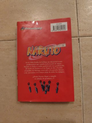 Lote de 2 libros manga / Naruto/Hunter x Hunter