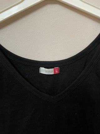 Camiseta Tirantes Negra Talla L