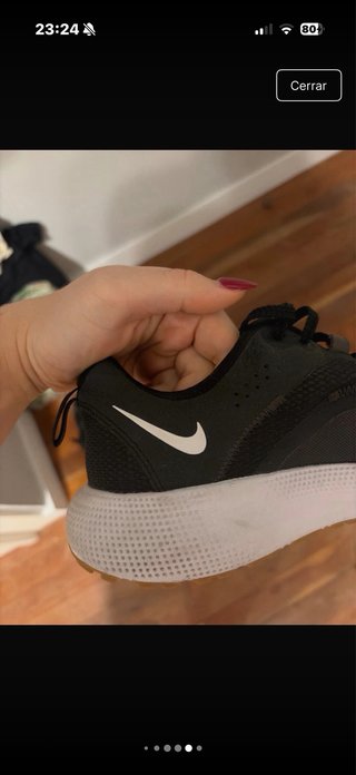 Zapatillas Nike Running Negras y Blancas