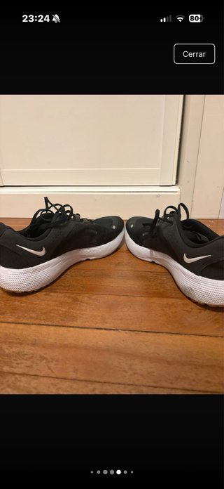 Zapatillas Nike Running Negras y Blancas