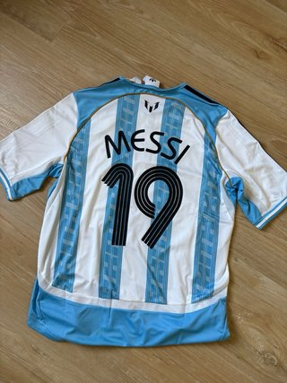 Maglia Kith x Adidas Messi Calcio Blu/Bianca M