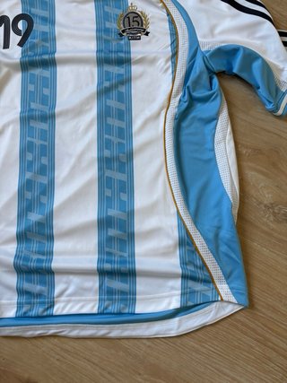Maglia Kith x Adidas Messi Calcio Blu/Bianca M