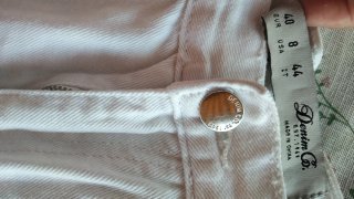Pantalón corto blanco T.40