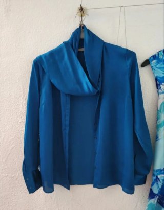 Conjunto Vestido 2 Piezas Azul