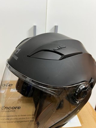 Casco Jet Course City Negro Mate