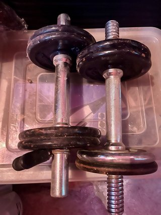 Pesos para gimnasio