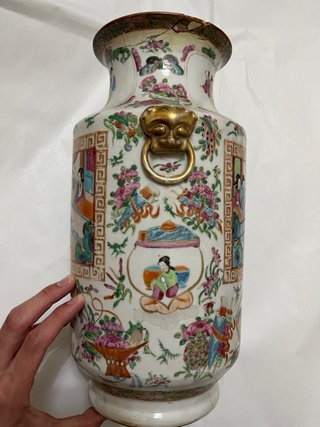 Jarrón chino antiguo