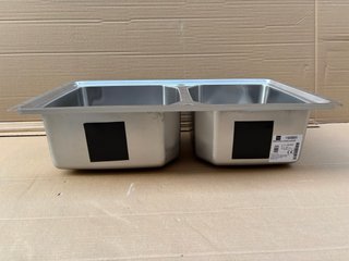 Fregadero Teka Doble Cubeta Acero Inox 18/10
