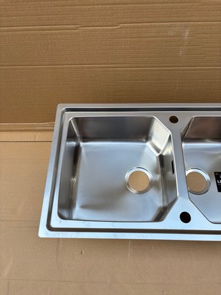 Fregadero Teka Doble Cubeta Acero Inox 18/10