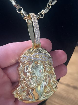 Collar Jesús XP 14K Oro 70cm