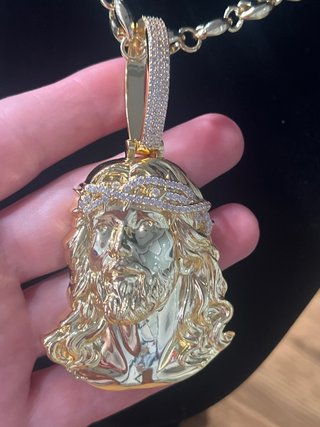 Collar Jesús XP 14K Oro 70cm