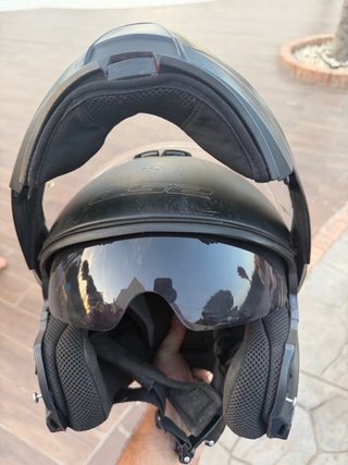 Casco modular LS2 con visor solar