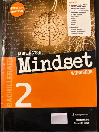 Bach 2 Mindset Workbook (Ingles) 2021