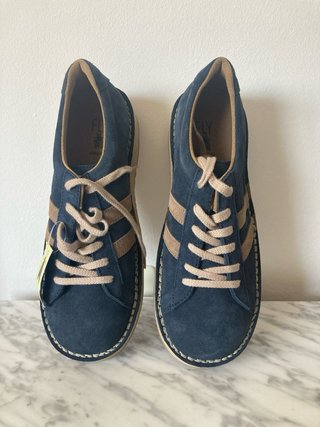 Zapatos Fly London Talla 45 Azul/Beige