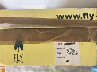 Zapatos Fly London Talla 45 Azul/Beige