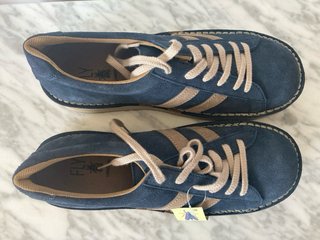 Zapatos Fly London Talla 45 Azul/Beige