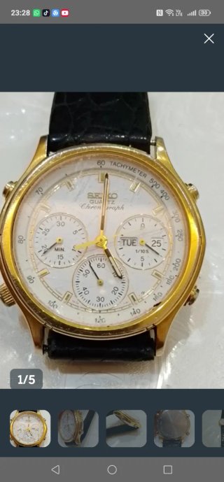 Orologio Seiko Chronograph Quarzo Uomo