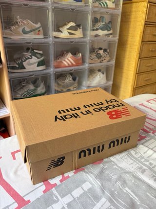 New Balance x Miu Miu Beige/Bianco