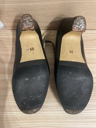 Zapatos de Flamenco Negros Talla 35