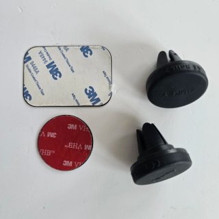 Kit 2 supporti magnetici + 2 piastrine Aukey