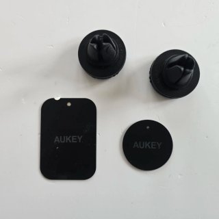 Kit 2 supporti magnetici + 2 piastrine Aukey