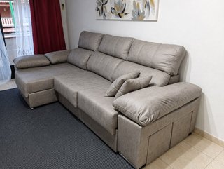SOFA CHAIS LONGUE CONTRAREEMBOLSO NUEVO SOFA! !!!!